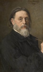 自画像 作： Jules Breton